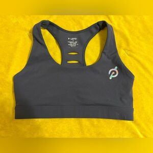 Peloton Gray sports bra! Size small!